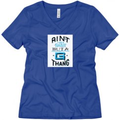 Ladies Relaxed Fit V-Neck Tee