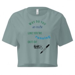 Ladies Festival Cali Crop Top Tee