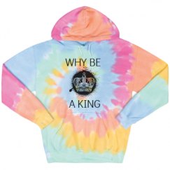 Unisex Tie-Dye Fleece Hoodie