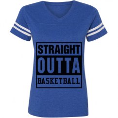 Ladies Relaxed Fit Vintage Sports Tee