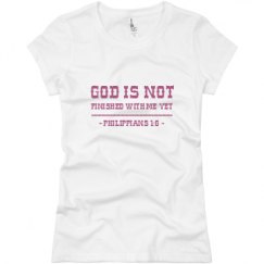 Ladies Slim Fit Basic Promo Jersey Tee