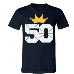 Unisex V-Neck Jersey Tee