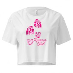 Ladies Festival Cali Crop Top Tee