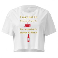 Ladies Festival Cali Crop Top Tee