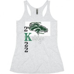 Ladies Slim Fit Super Soft Racerback Triblend Tank