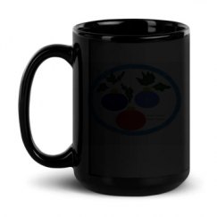 15oz Black Glossy Mug