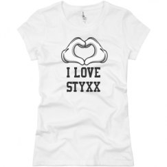 Ladies Slim Fit Basic Promo Jersey Tee