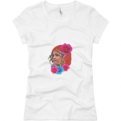 Ladies Slim Fit Basic Promo Jersey Tee