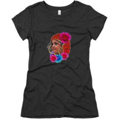 Ladies Slim Fit Super Soft Triblend Tee