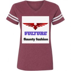 Ladies Relaxed Fit Vintage Sports Tee