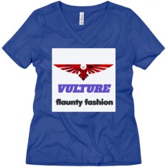 Ladies Relaxed Fit V-Neck Tee