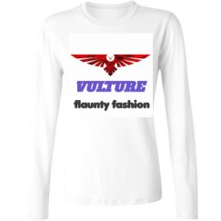 Ladies Relaxed Fit Basic Long Sleeve Tee