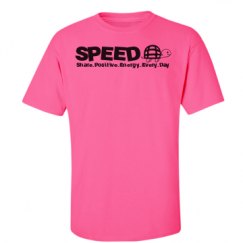 Unisex Ultra Cotton Safety Neon Crewneck Tee