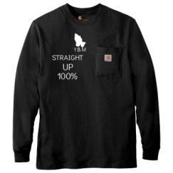 Unisex Carhartt Pocket Long Sleeve Tee