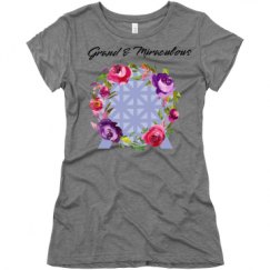 Ladies Slim Fit Super Soft Triblend Tee