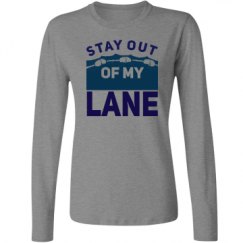 Ladies Relaxed Fit Basic Long Sleeve Tee