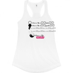 Ladies Slim Fit Racerback Tank Top