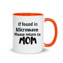 11oz Ceramic Mug with Color Inside