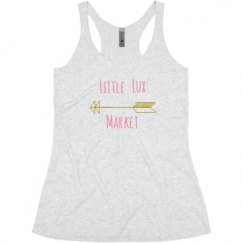 Ladies Slim Fit Super Soft Racerback Triblend Tank