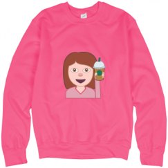 Unisex Neon Crewneck Sweatshirt