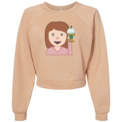 Women's Raglan Pullover Fleece