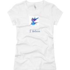 Ladies Slim Fit Basic Promo Jersey Tee