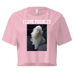 Ladies Festival Cali Crop Top Tee