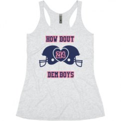 Ladies Slim Fit Super Soft Racerback Triblend Tank