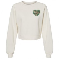 Women's Raglan Pullover Fleece