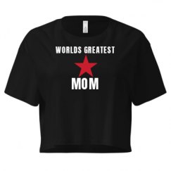 Ladies Festival Cali Crop Top Tee