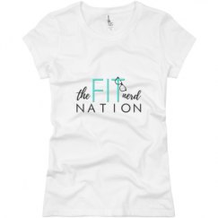 Ladies Slim Fit Basic Promo Jersey Tee