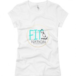 Ladies Slim Fit Basic Promo Jersey Tee