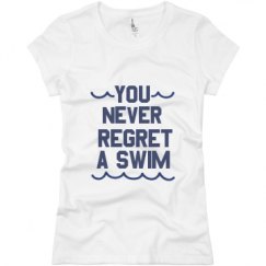 Ladies Slim Fit Basic Promo Jersey Tee