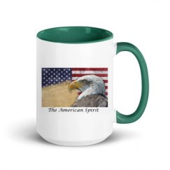 15oz Ceramic Mug with Color Inside