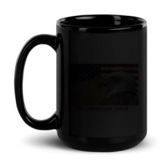 15oz Black Glossy Mug