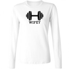 Ladies Relaxed Fit Basic Long Sleeve Tee