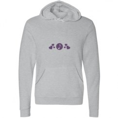 Unisex Fleece Pullover Midweight Hoodie