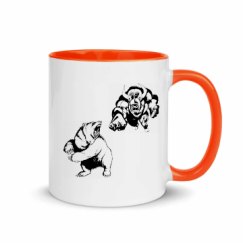 11oz Ceramic Mug with Color Inside