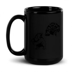 15oz Black Glossy Mug
