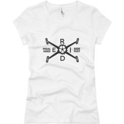 Ladies Slim Fit Basic Promo Jersey Tee