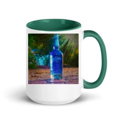 15oz Ceramic Mug with Color Inside