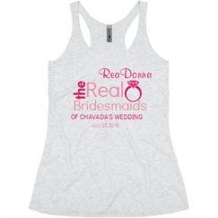 Ladies Slim Fit Super Soft Racerback Triblend Tank