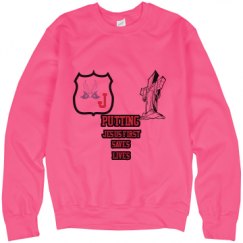 Unisex Neon Crewneck Sweatshirt