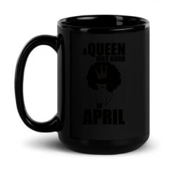 15oz Black Glossy Mug