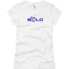 Ladies Slim Fit Basic Promo Jersey Tee