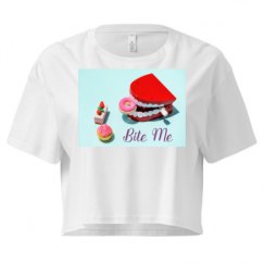 Ladies Festival Cali Crop Top Tee