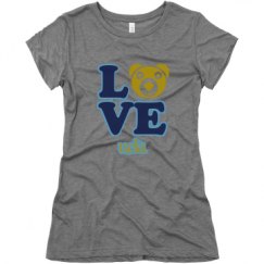Ladies Slim Fit Super Soft Triblend Tee