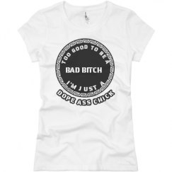 Ladies Slim Fit Basic Promo Jersey Tee