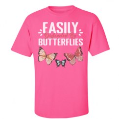 Unisex Ultra Cotton Safety Neon Crewneck Tee