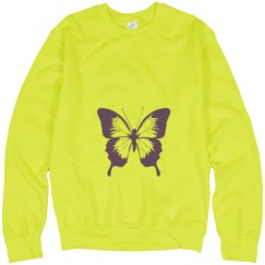 Unisex Neon Crewneck Sweatshirt